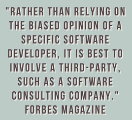 ERP Software & Digital Technology Selection Forbes Quote - ERP Software & Digital Technology Selection