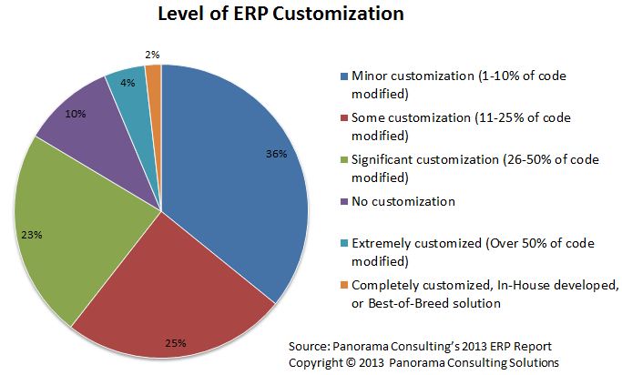 What Are The Potential Costs Of Implementing A Database System? The Long-Term Effects of Heavy ERP System Customization