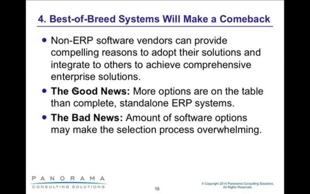 YouTube: Top Ten Predictions for the ERP Industry in 2015 – Part 2