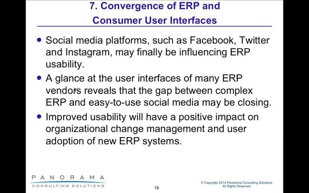 YouTube: Top Ten Predictions for the ERP Industry in 2015 – Part 4