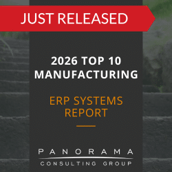 2026 manufacturing erp systems