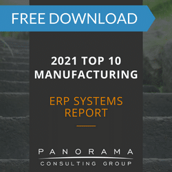 manufacturing top erp report