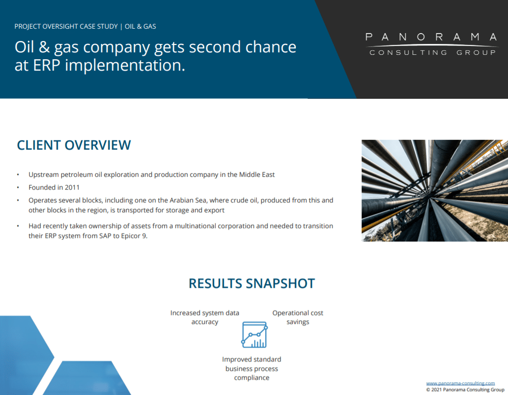 oil and gas case study 2