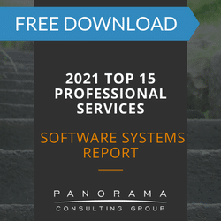professional services top erp report