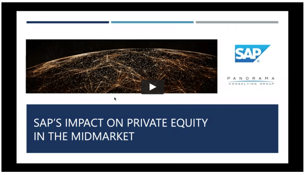 sap private equity webinar