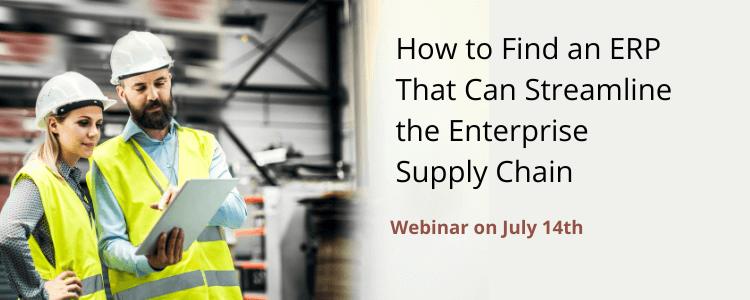 erp supply chain webinar