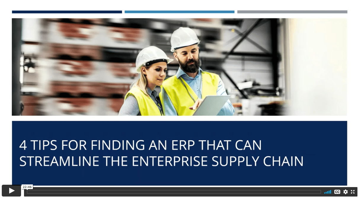 netsuite erp supply chain webinar