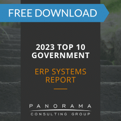top government erp report