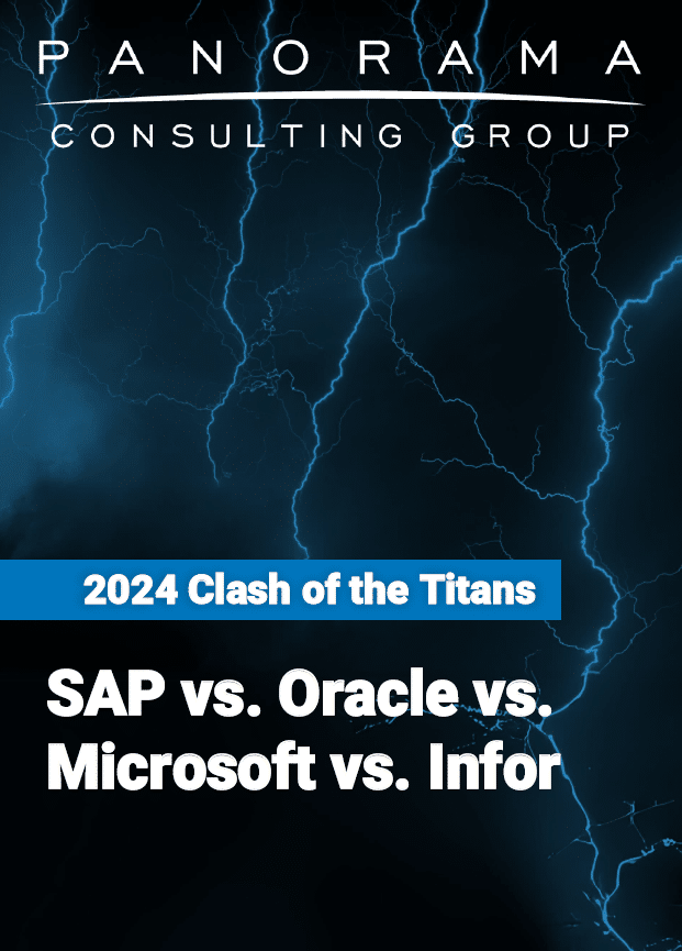 Clash Of The Titans 2024 SAP Vs. Oracle Vs. Microsoft Vs. Infor